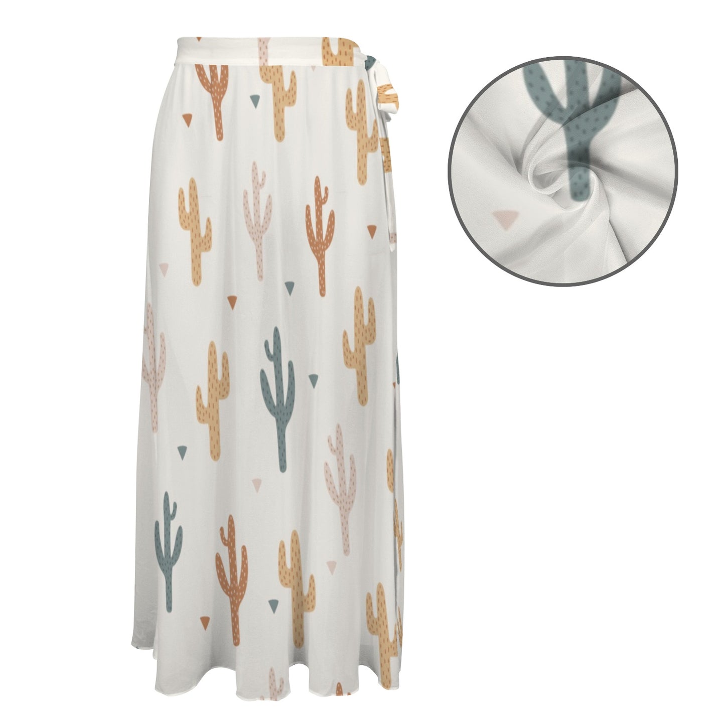 Baha Ranch Cactus Beach Skirt Coverup