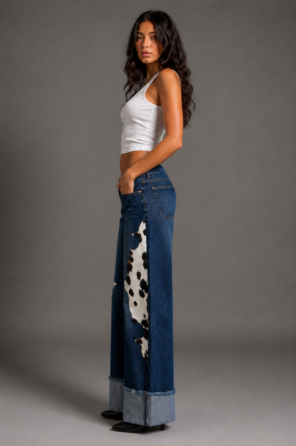 GJG Dakota Drift Low Rise Dark Wash