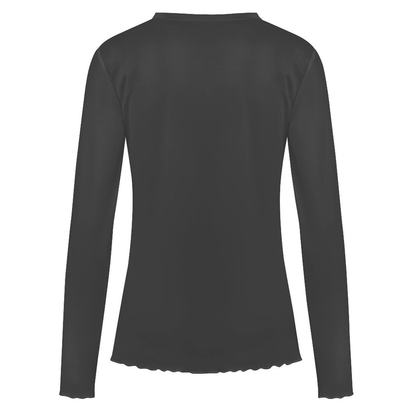 Baha Ranch Roping Cowboy Long Sleeve Mesh Top