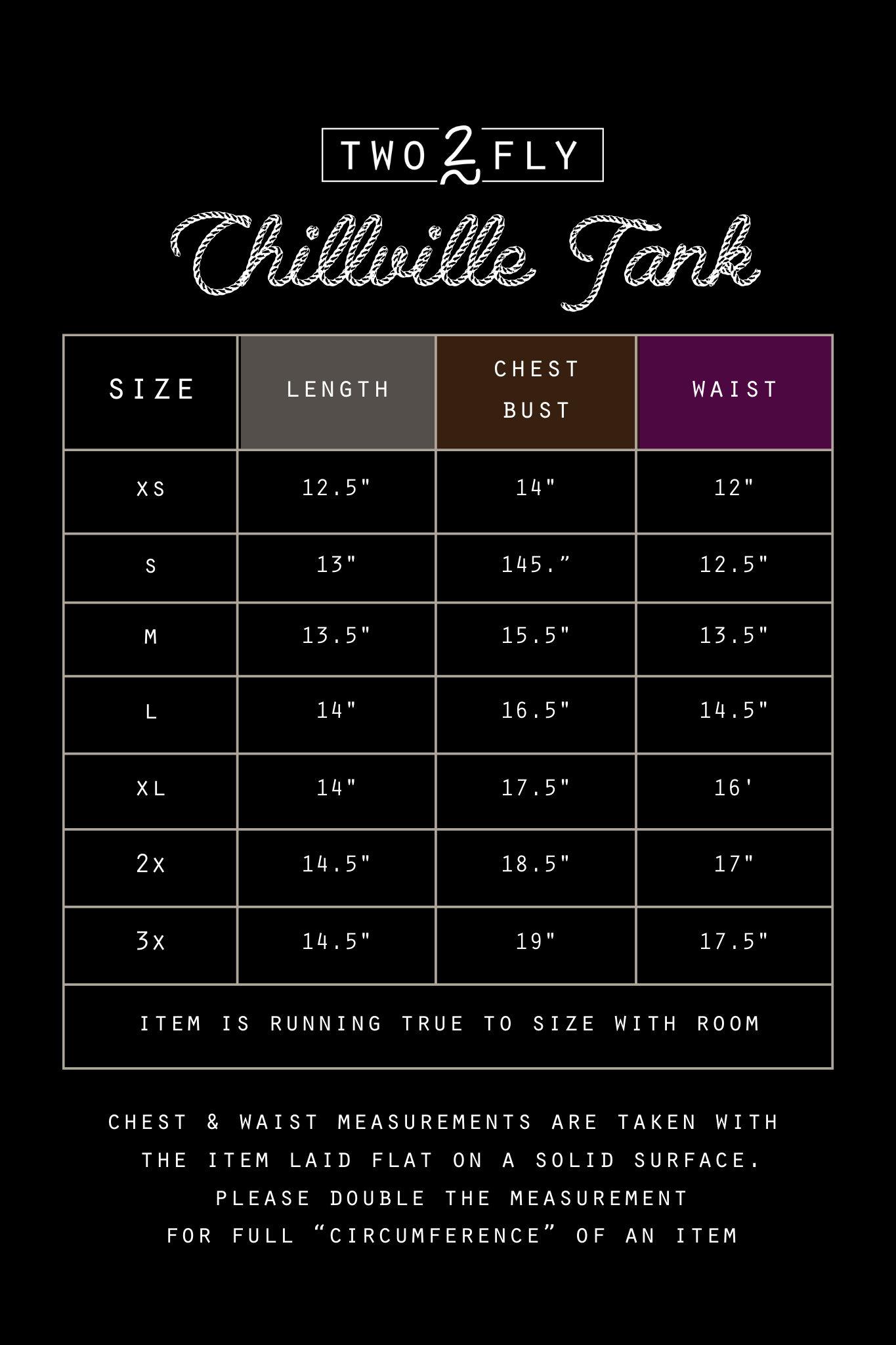 Chillville Tank Top * Pop