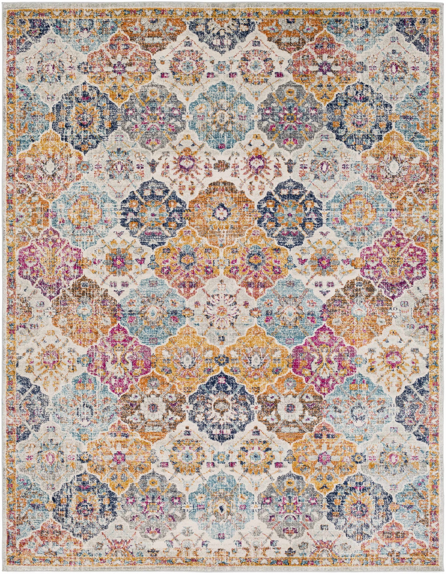 Custar Colorful Area Rug