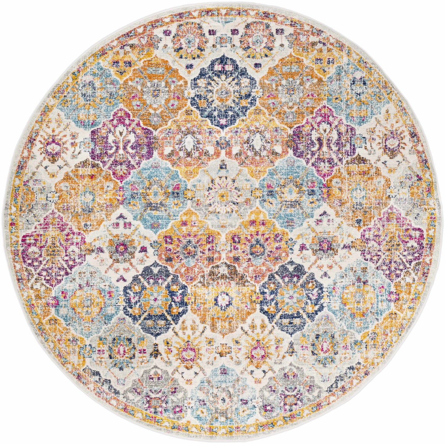 Custar Colorful Area Rug