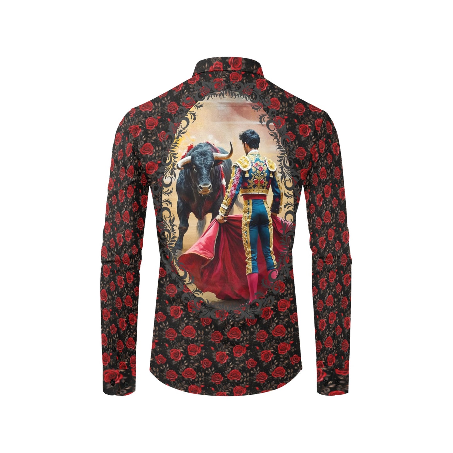Colores de Mexico Matador & Bull Button Up Shirt