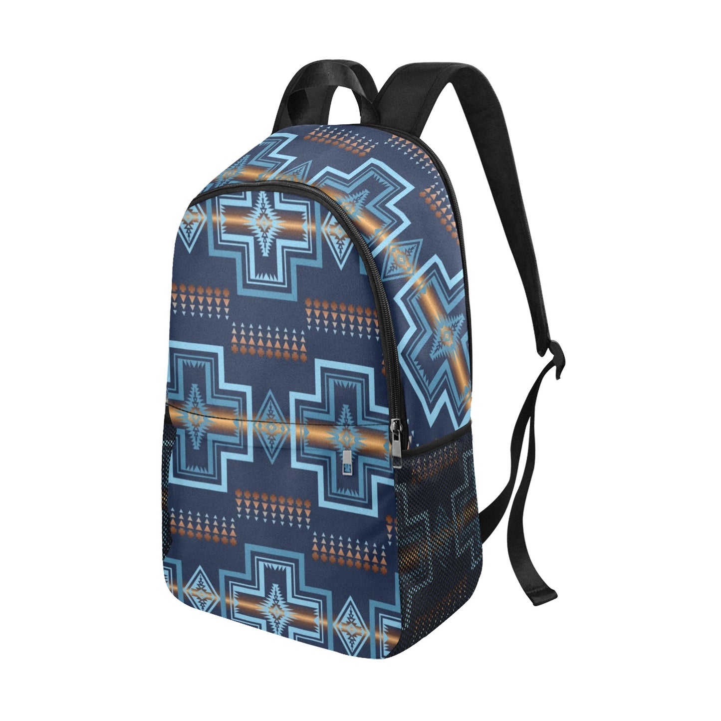 Navy Aztec Backpack