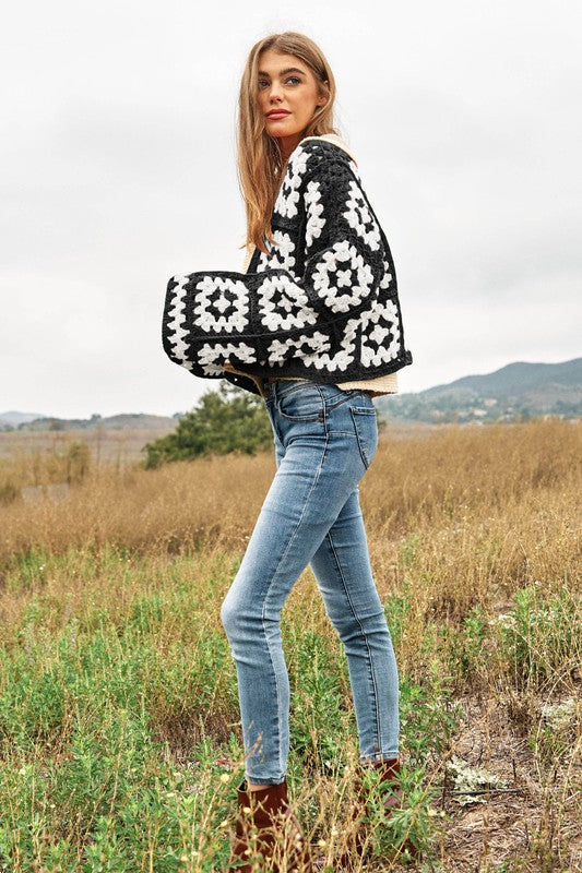 Horses jacquard cardigan, Moschino Jeans