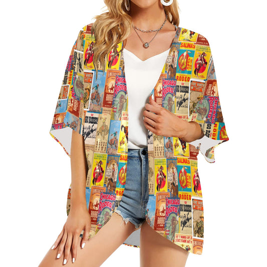 Sample Sale Kimono Chiffono Cover up - size SMALL - choice of prints