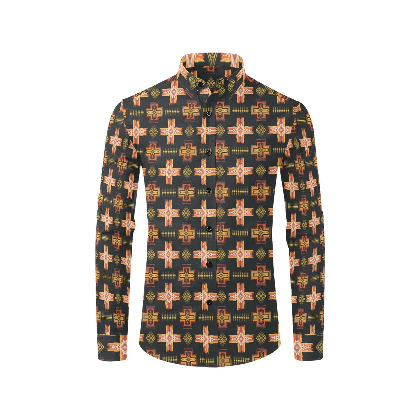 Fire Aztec Unisex Western Shirt