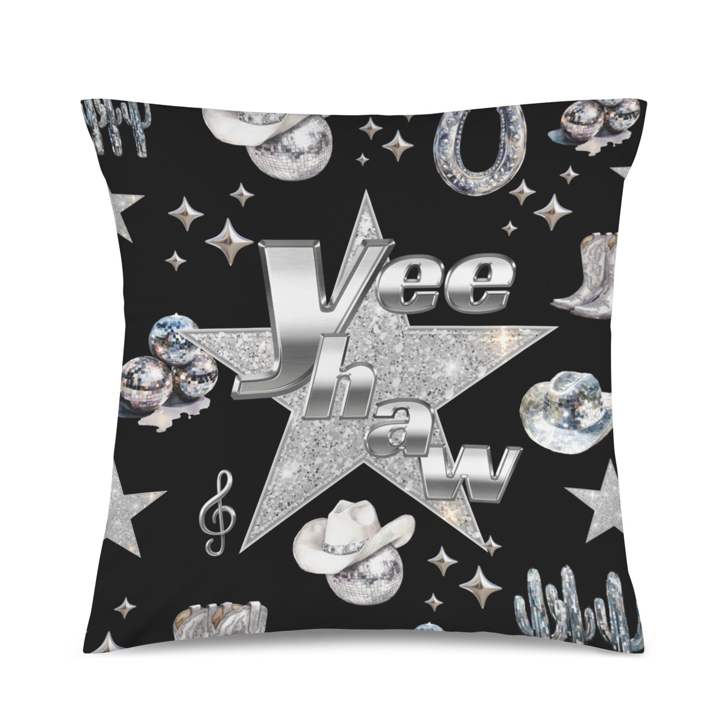 Baha Ranch YEEHAW Velvety Soft Pillow Case Made in America