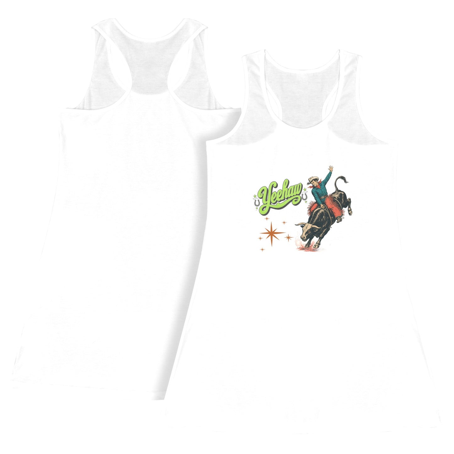 Baha Ranch Yeehaw Bullrider Tank Dress Made in America