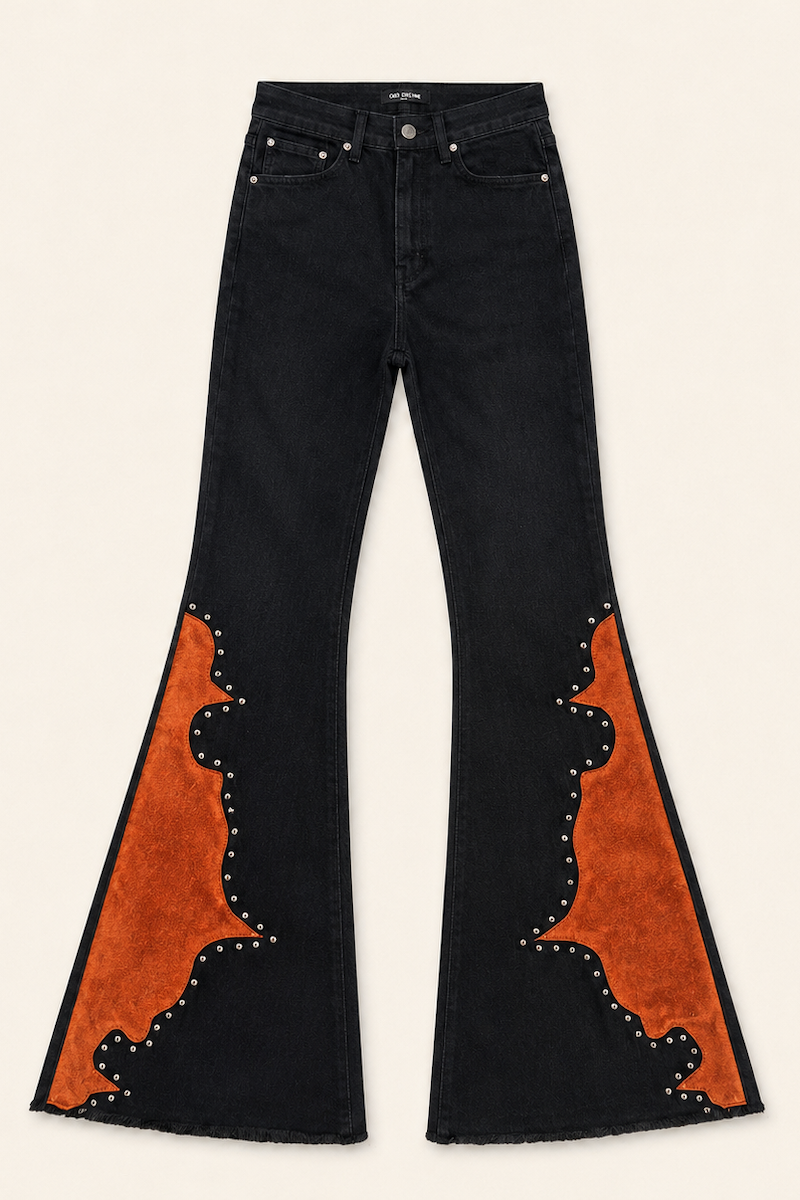 GJG Rockstar Rouge Flare Copper Suede