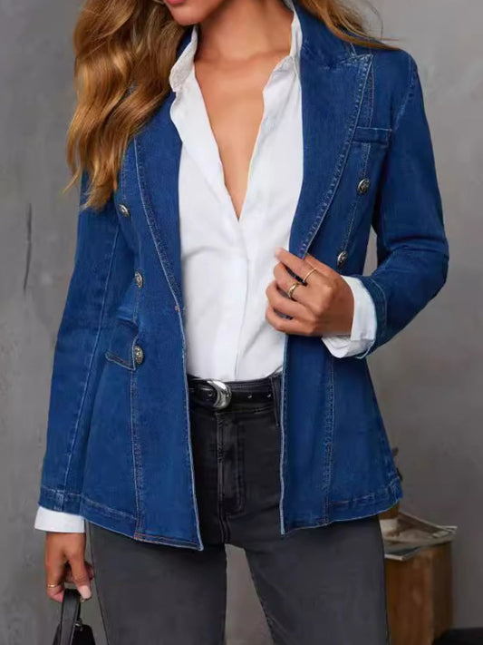 Canadian Tuxedo Denim Blazer