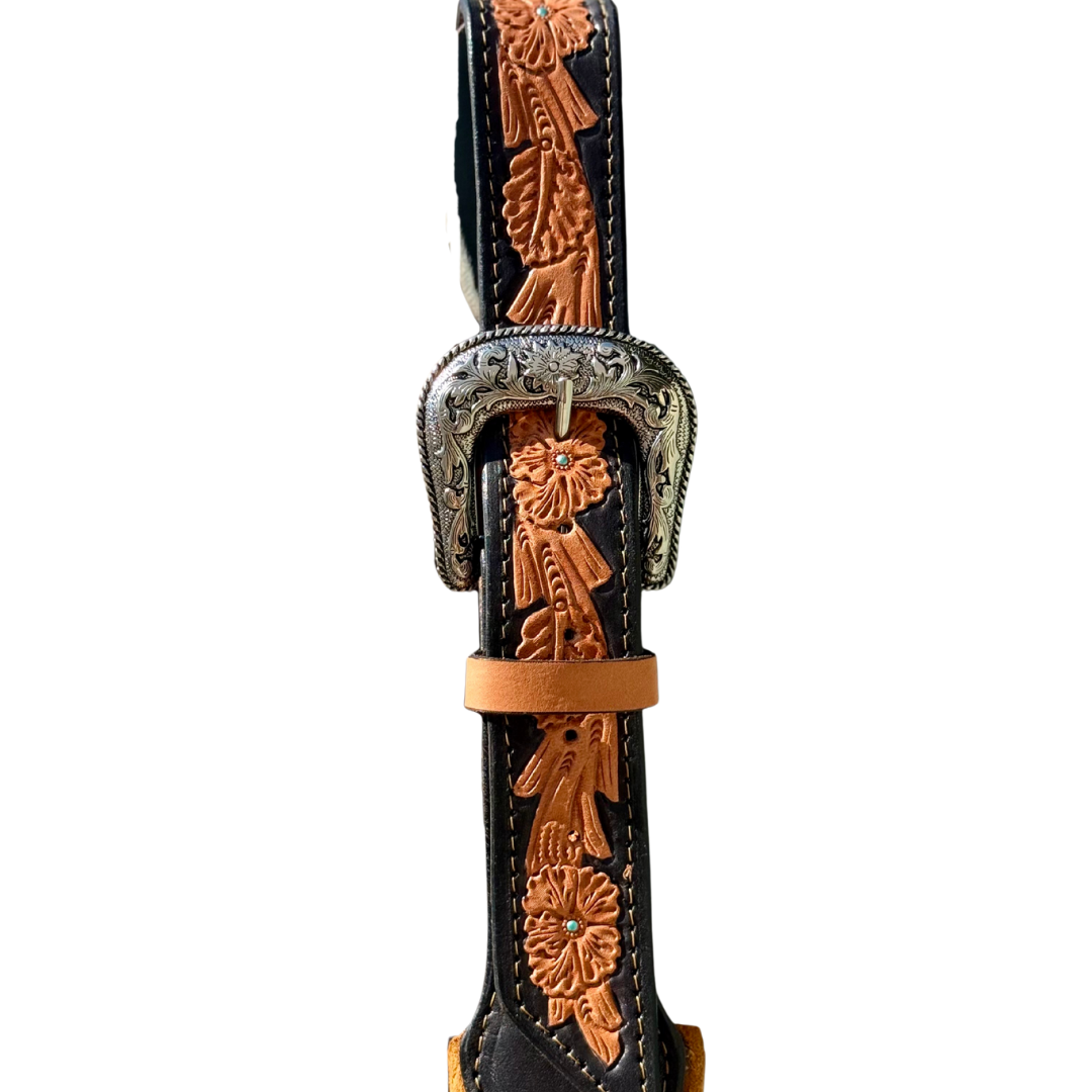 Alamo Saddlery Darlin Duo Bag- Toast with PTE BK Strap