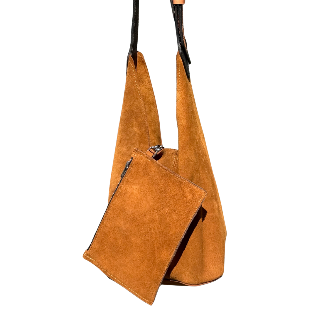 Alamo Saddlery Darlin Duo Bag- Toast with PTE BK Strap