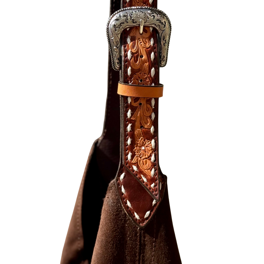 Alamo Saddlery Darlin' Duo- Chocolate with Cinnamon Strap