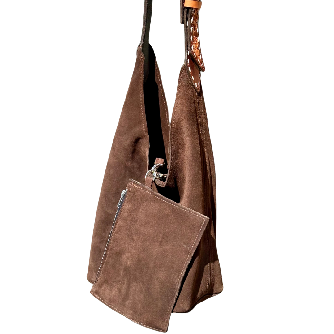 Alamo Saddlery Darlin' Duo- Chocolate with Cinnamon Strap