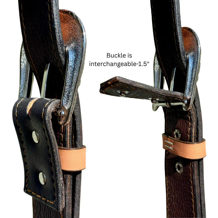 Alamo Saddlery Darlin Duo Bag-Red with Vegas Strap