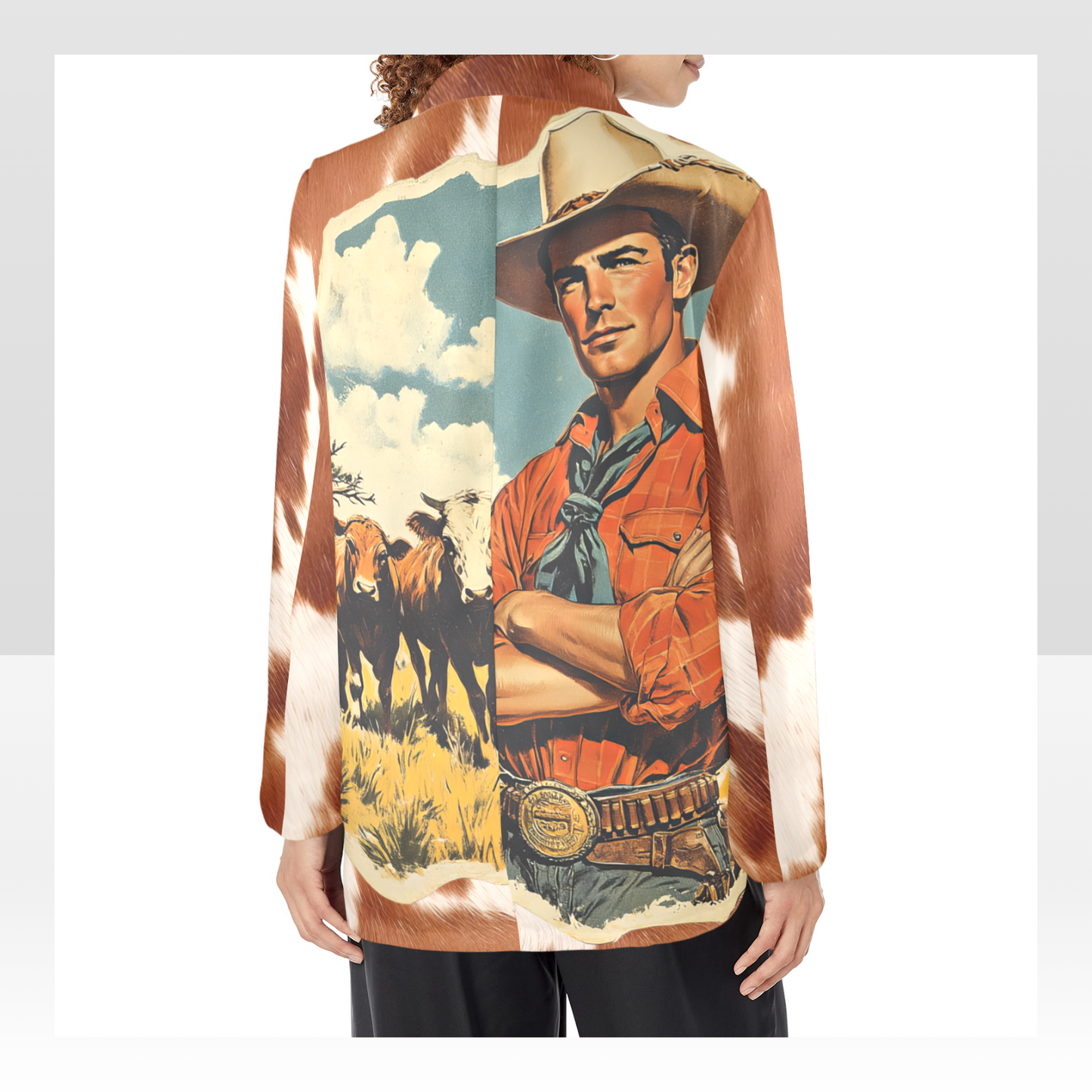 Cattle Rancher Western Blazer