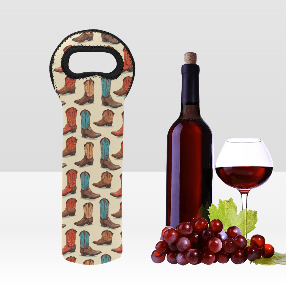 Western Neoprene Wine Carrier choice of styles