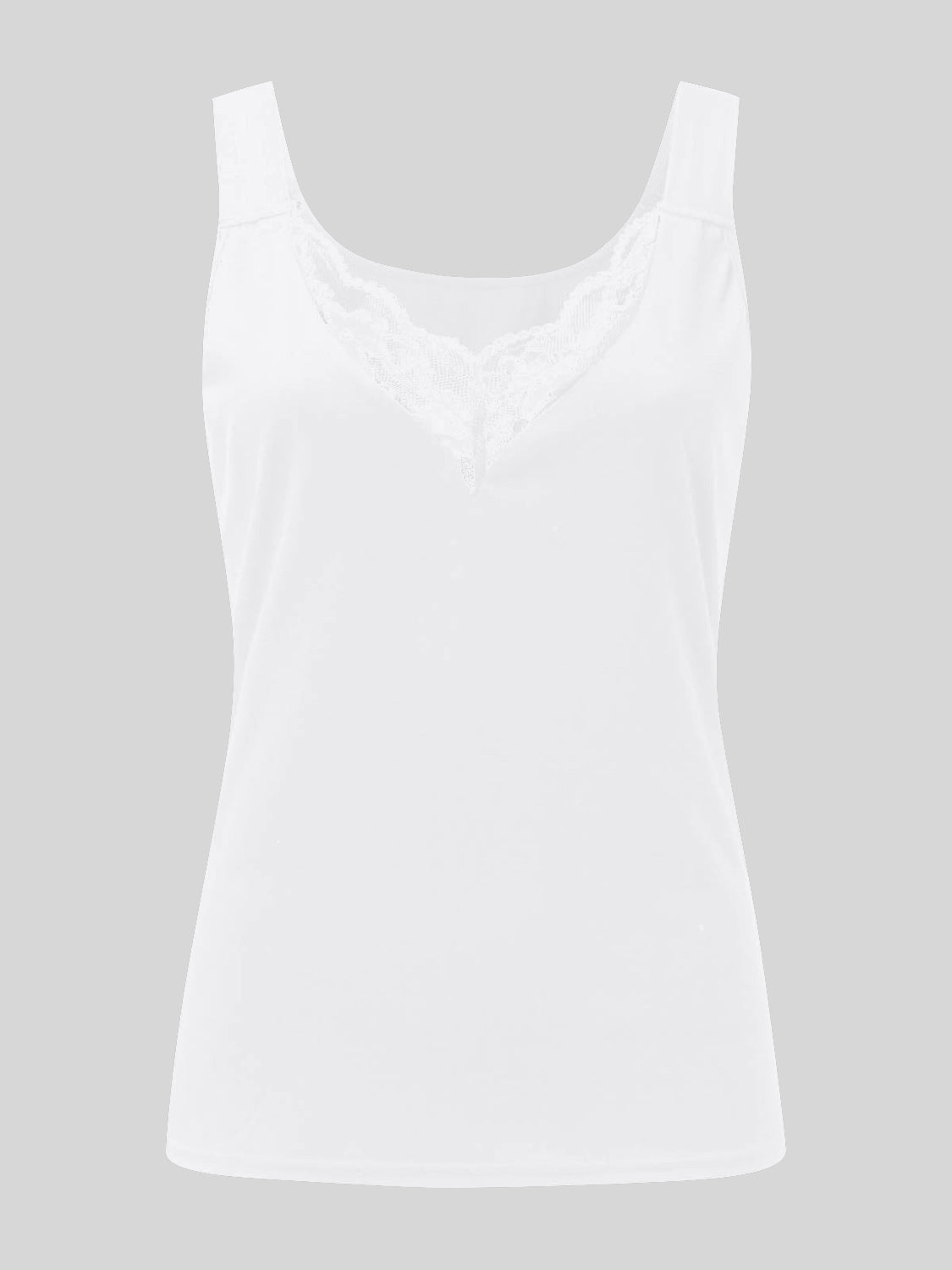 Lace Detail Sweetheart Neck Tank choice of colors