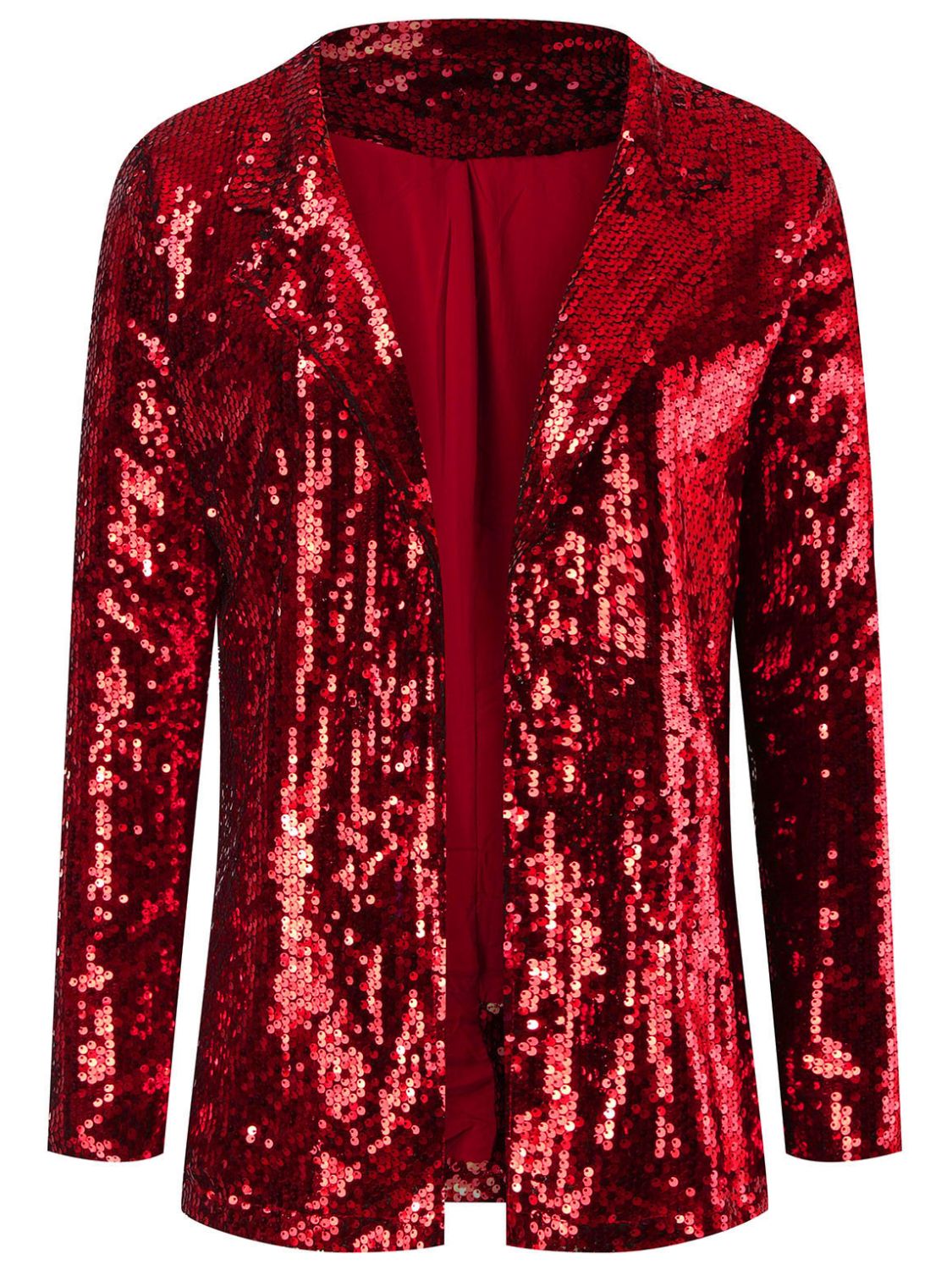 Sequin Long Sleeve Blazer choice of colors