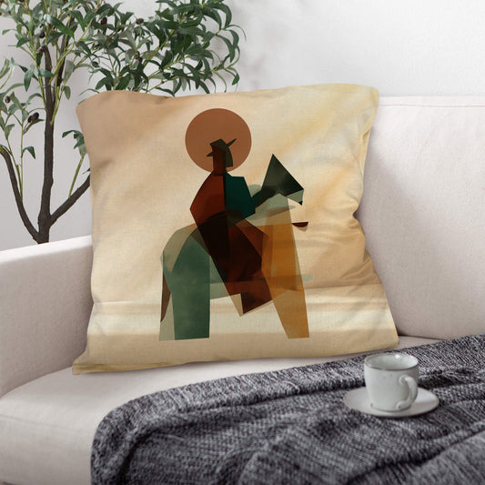 Cowboy Custom Pillow Case 18x18inch Made In America