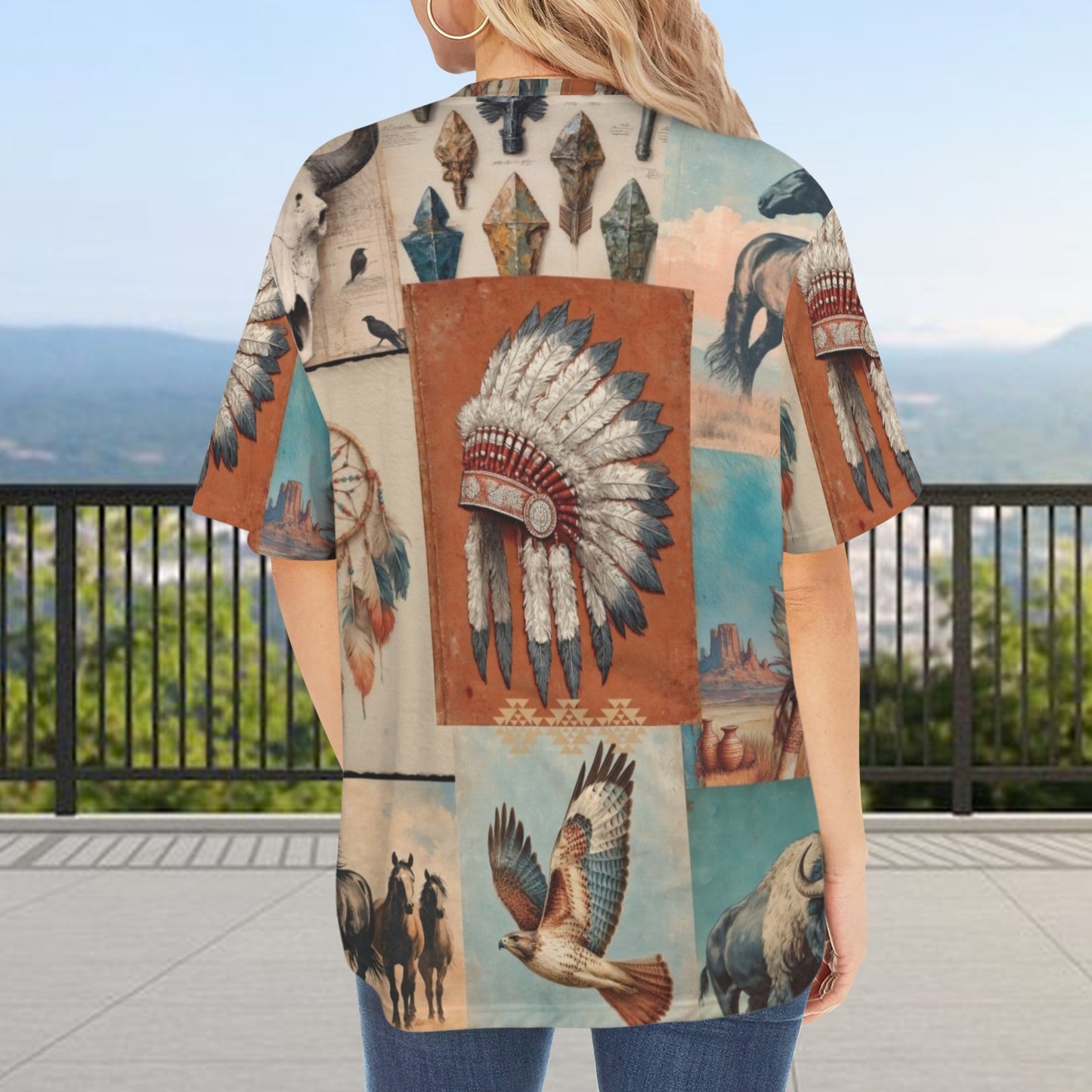 Baha Ranch Bohemian Dreams Oversized T Shirt