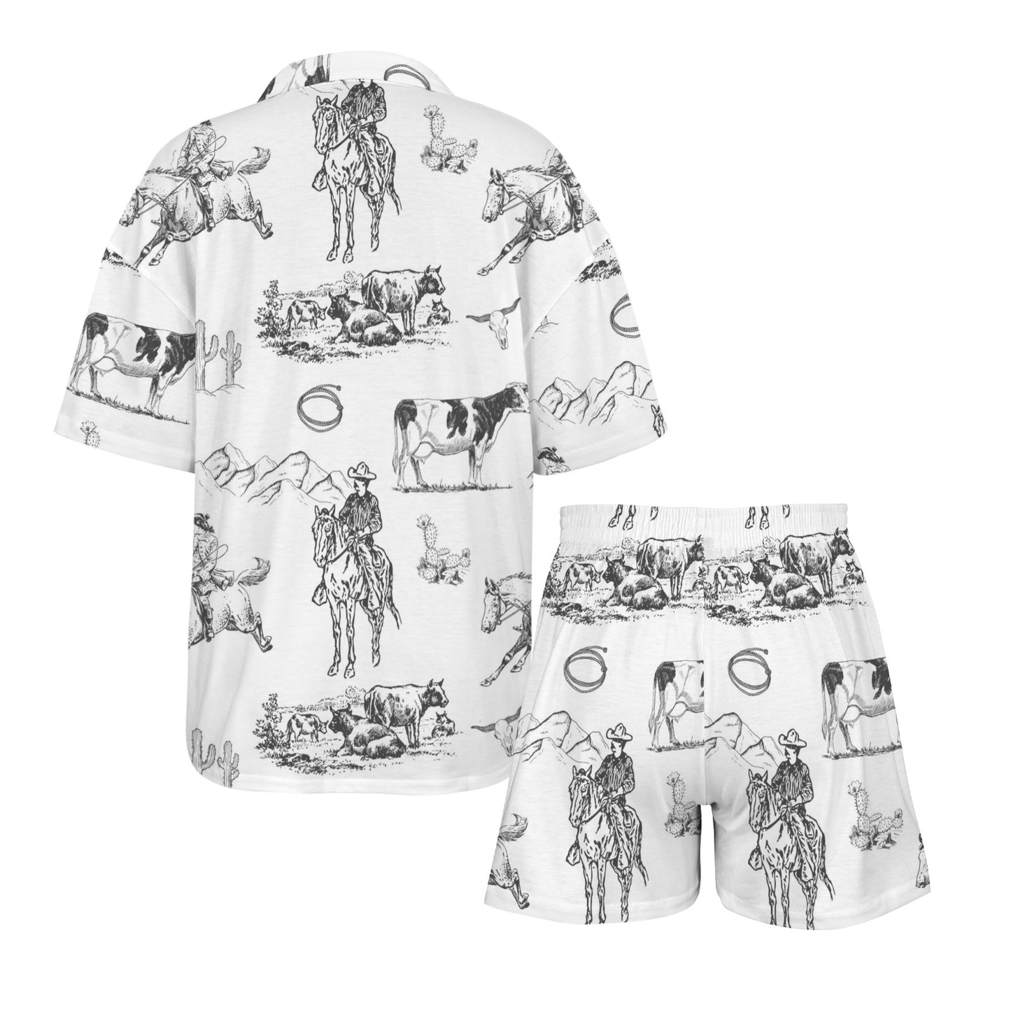 Baha Ranch Ranch Life Women's Pajama Set Made in America