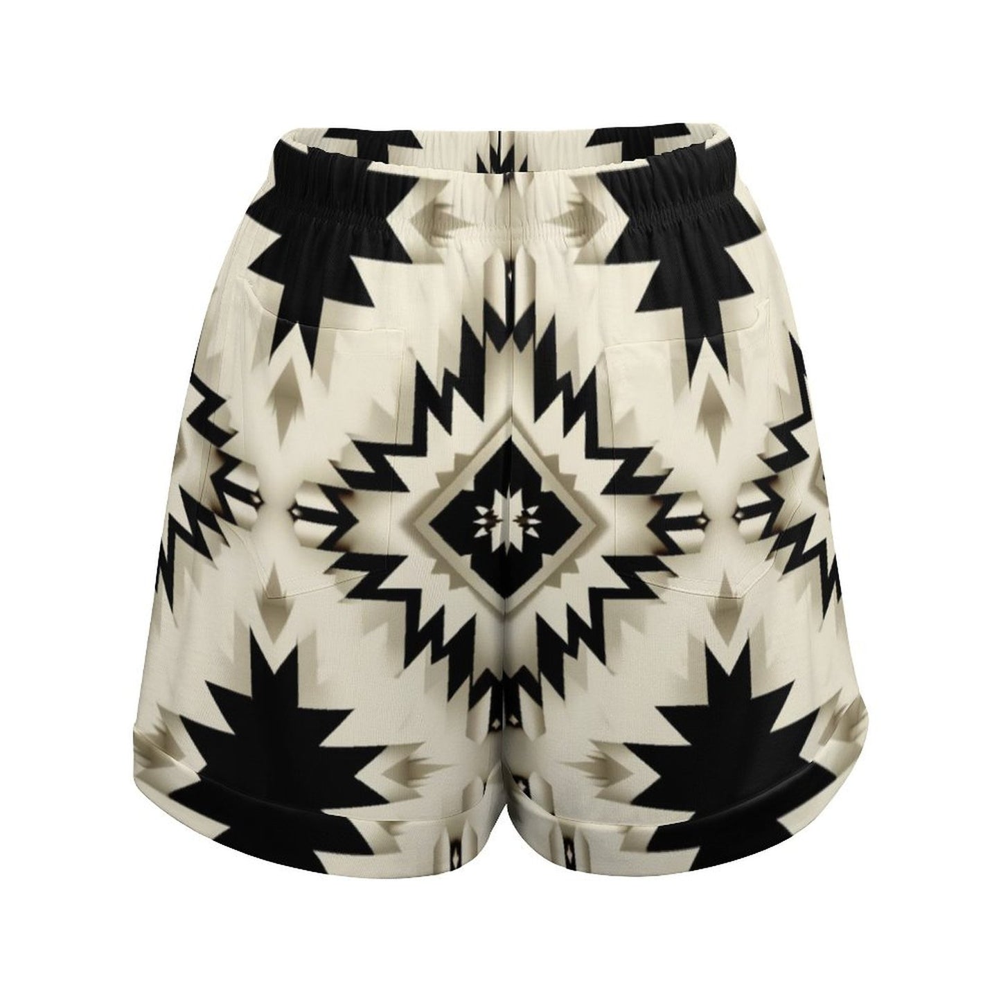 Baha Ranch Southwestern Aztec Drawstring Shorts