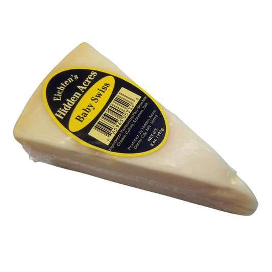 Eichtens Cheese Baby Swiss 1/2 lb Wedge