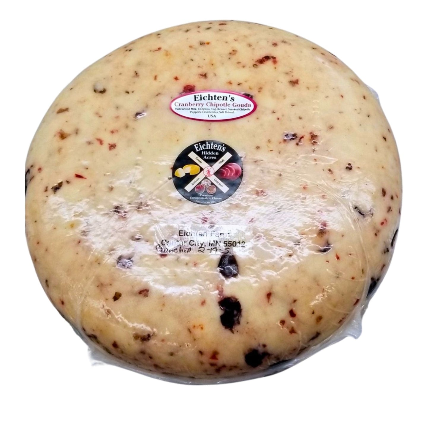Eichtens Cheese Cranberry Chipotle Pepper Gouda Cheese