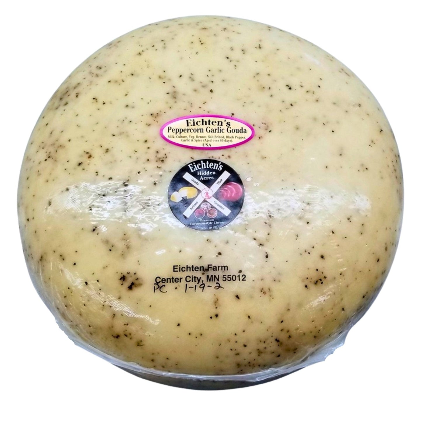 Eichtens Cheese Peppercorn Garlic Gouda Cheese
