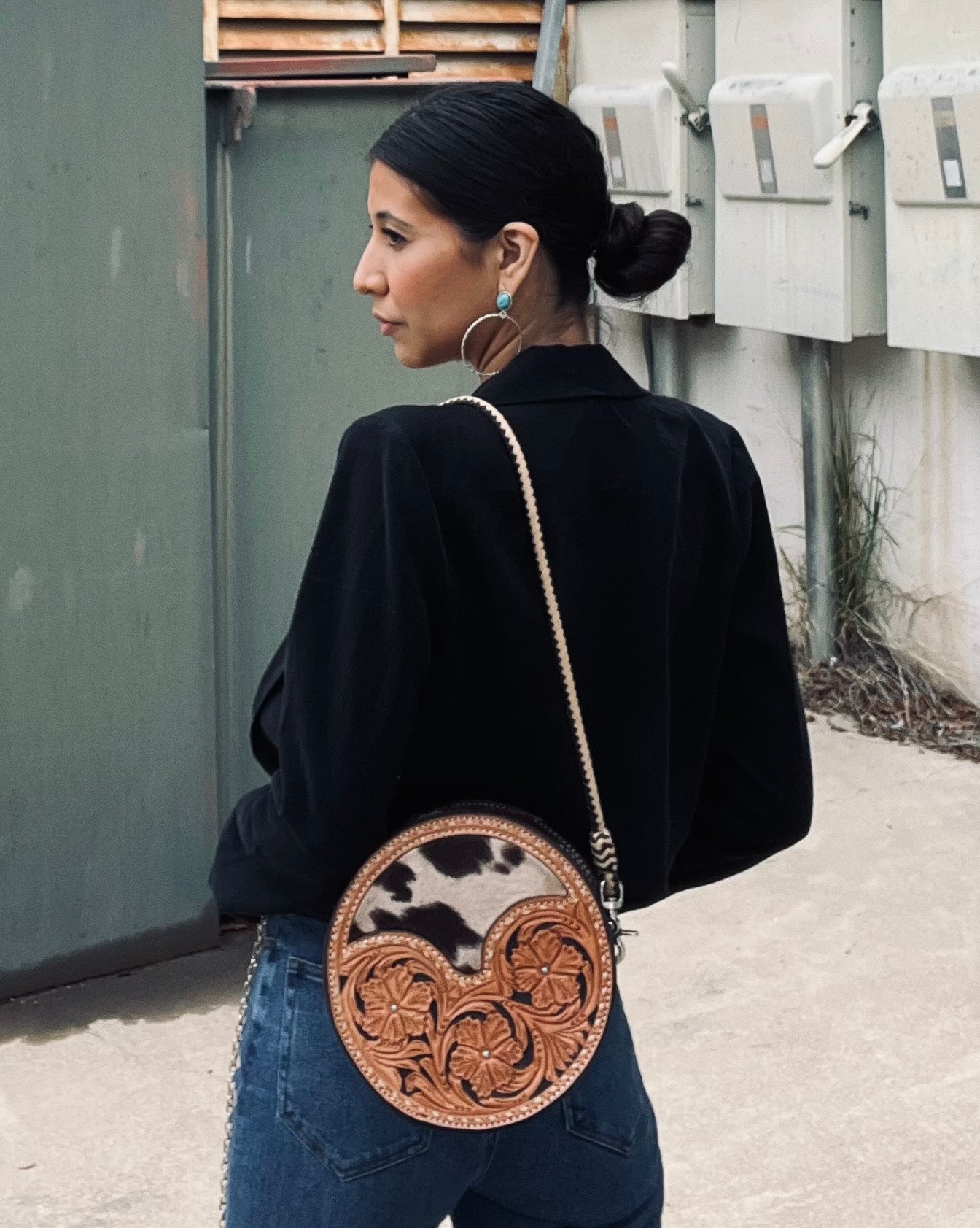 Alamo Saddlery 8" El Pinto Canteen Handbag