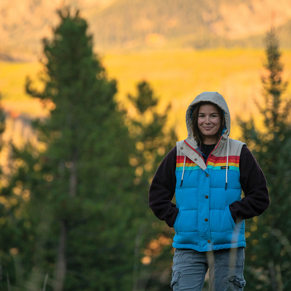 Women's Epic Bluebird Puffer Hooded Vest