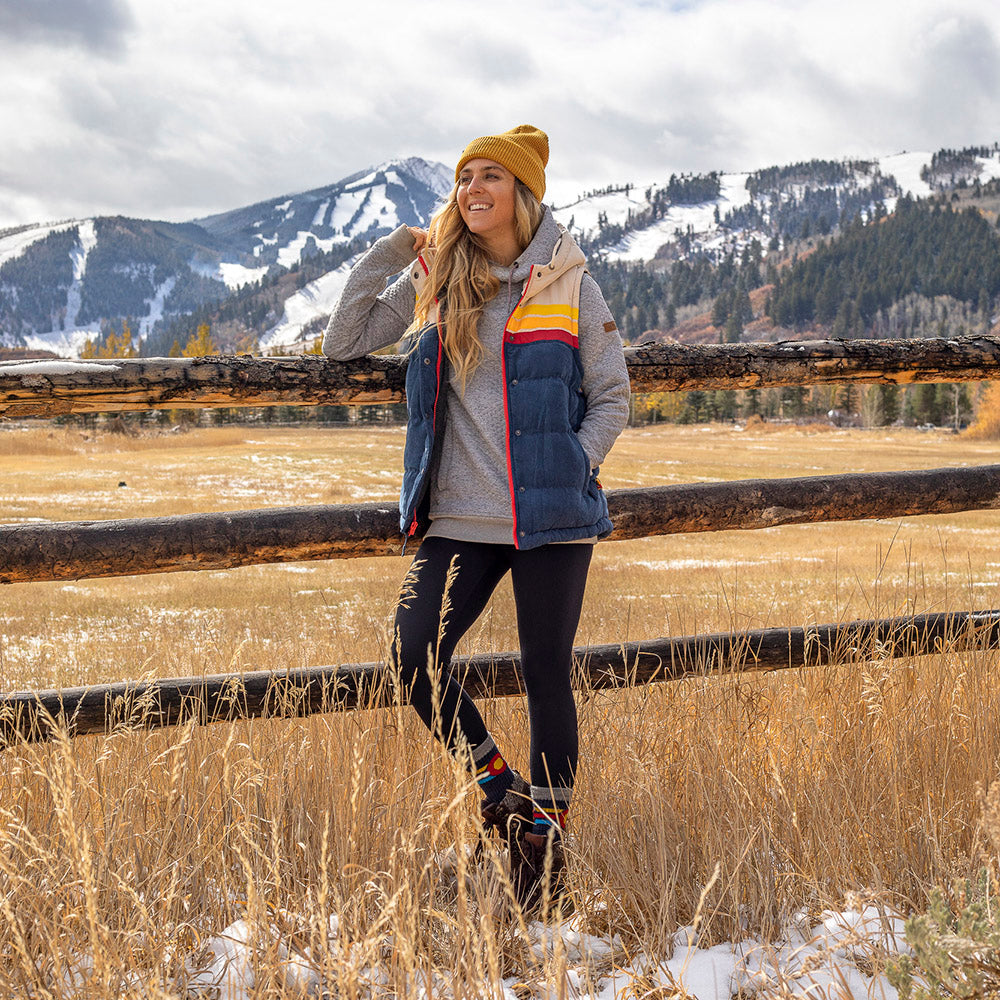 Unisex Epic Fader Puffer Hooded Vest