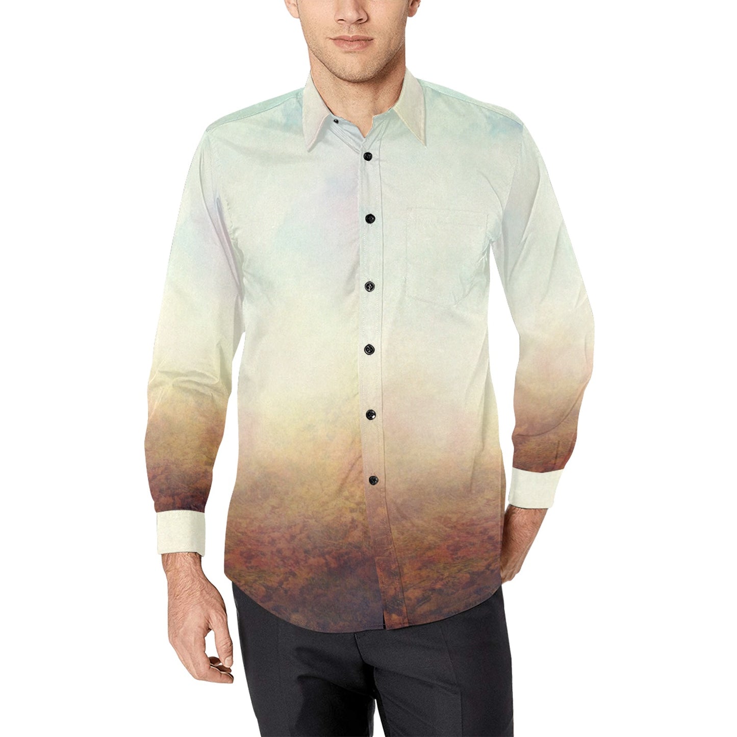 Bull Rider Men's Long Sleeve Shirt