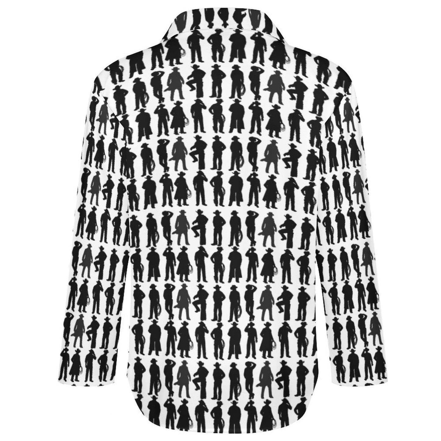 Baha Ranch Huckleberry Long Sleeve Blouse