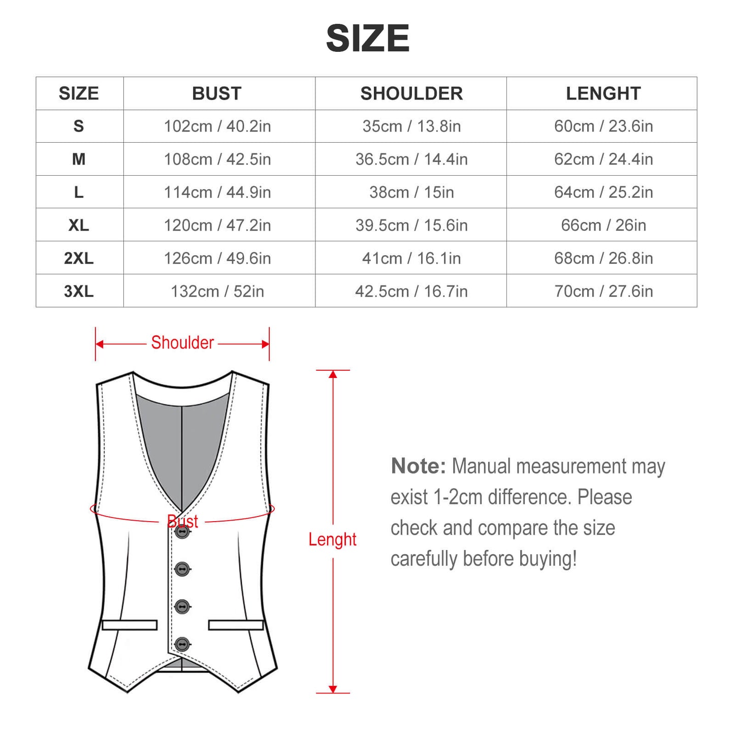 Ranch Life Men's Western Vest