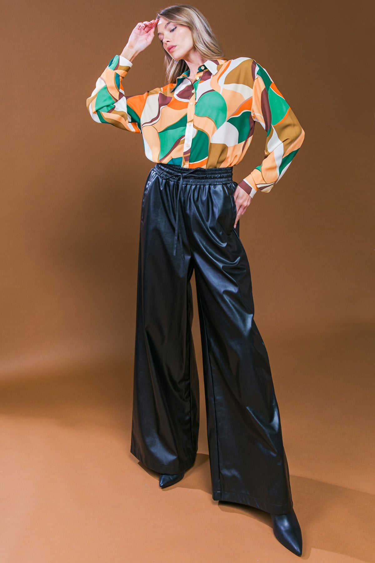 Flying Tomato Iconic Reputation Leather Pants