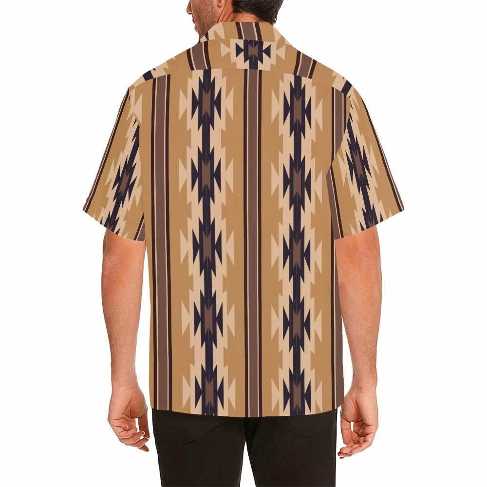 Earth Aztec Men's Western Camp Shirt