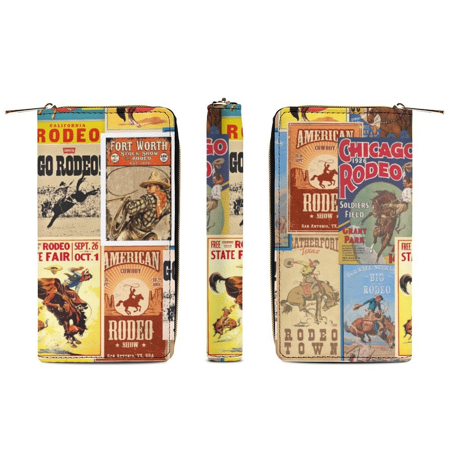 Vintage Rodeo Poster Wallet