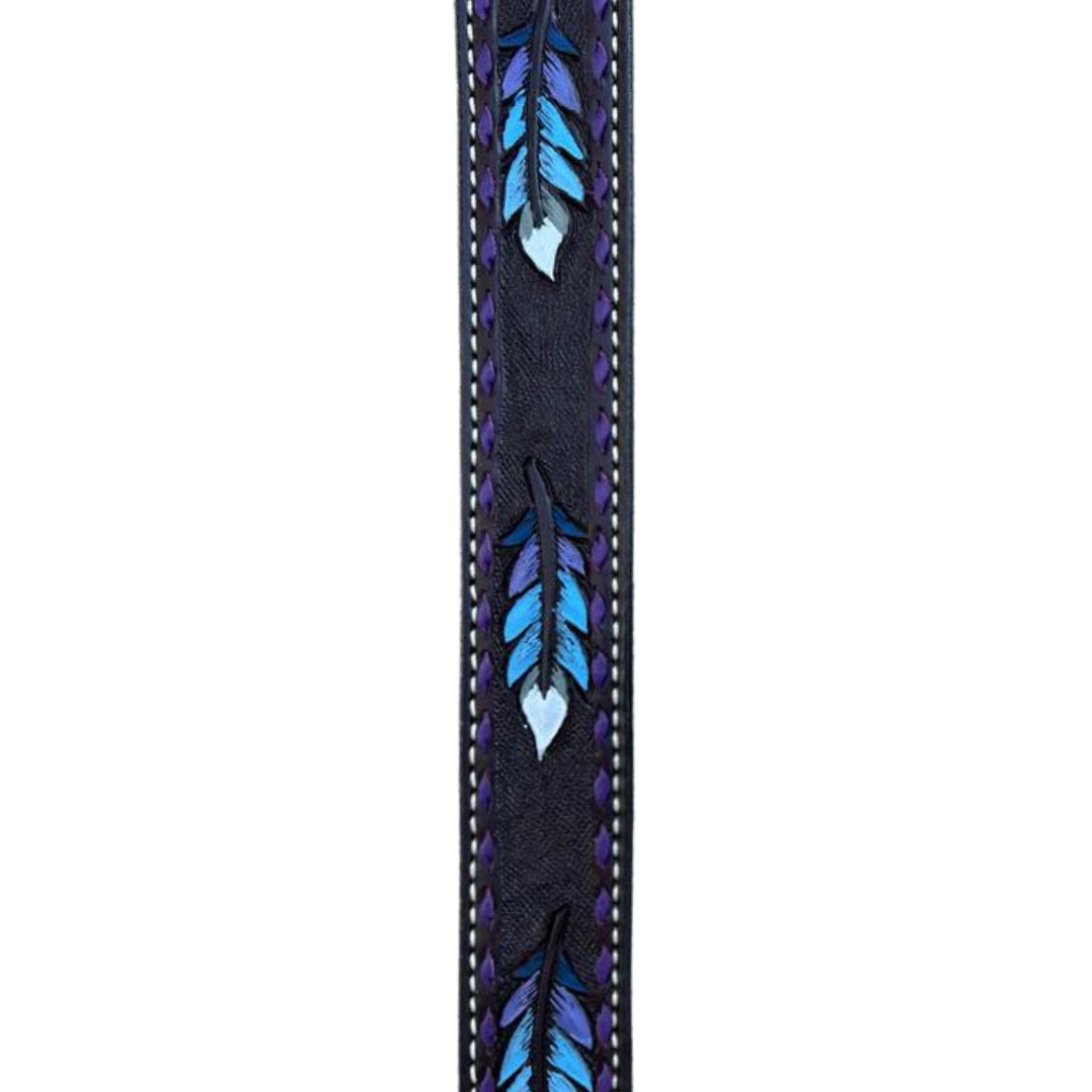 Alamo Saddlery Feather Strap