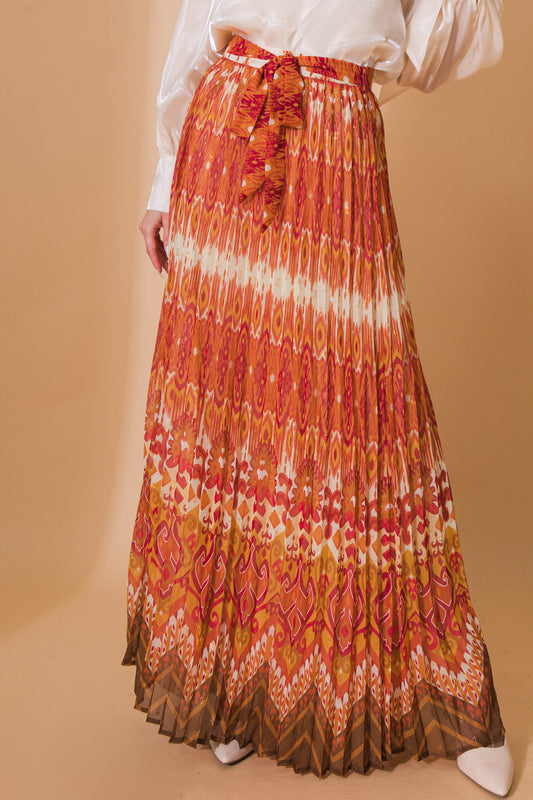 A Point In Time Woven Maxi Skirt