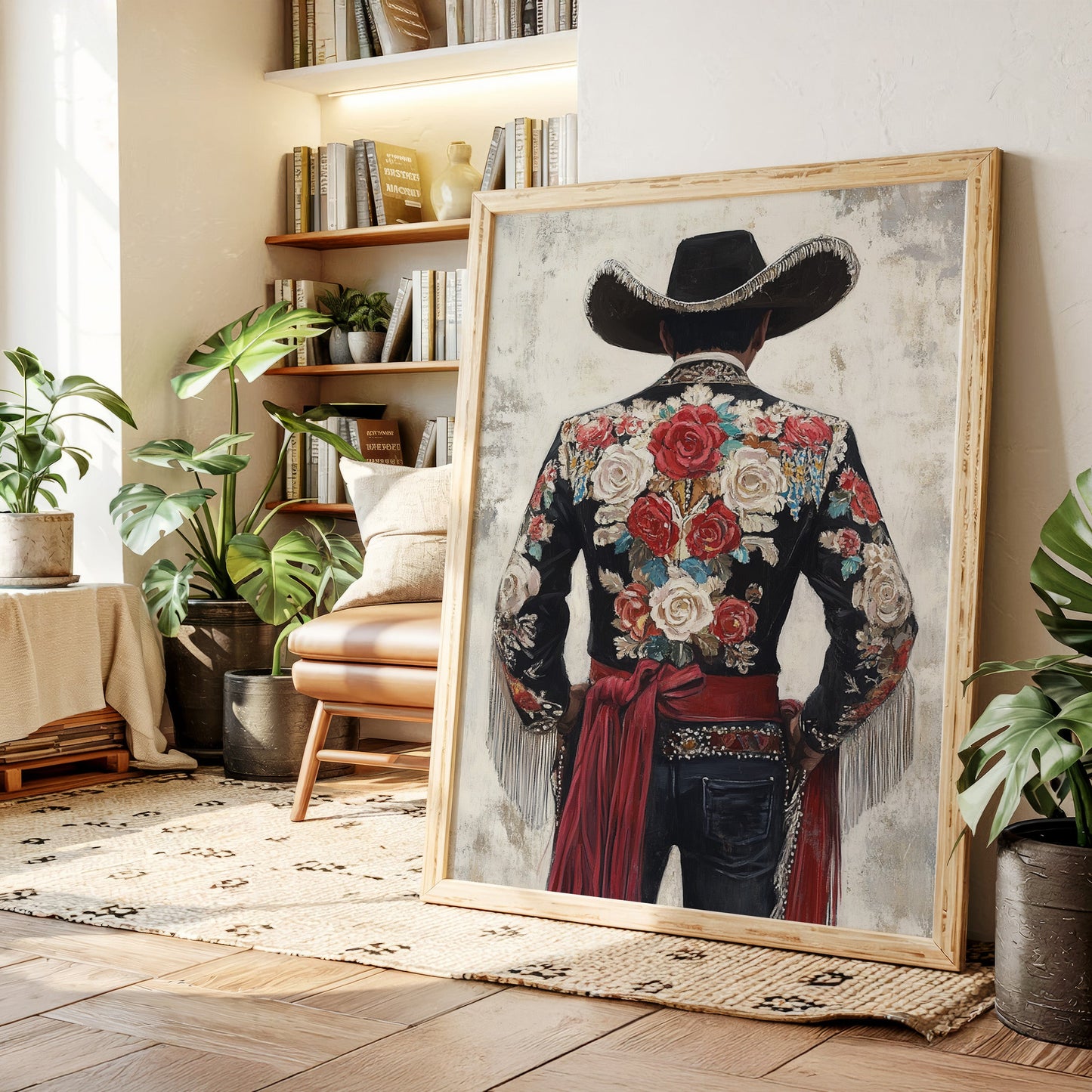 Crimson Frontier Cowboy