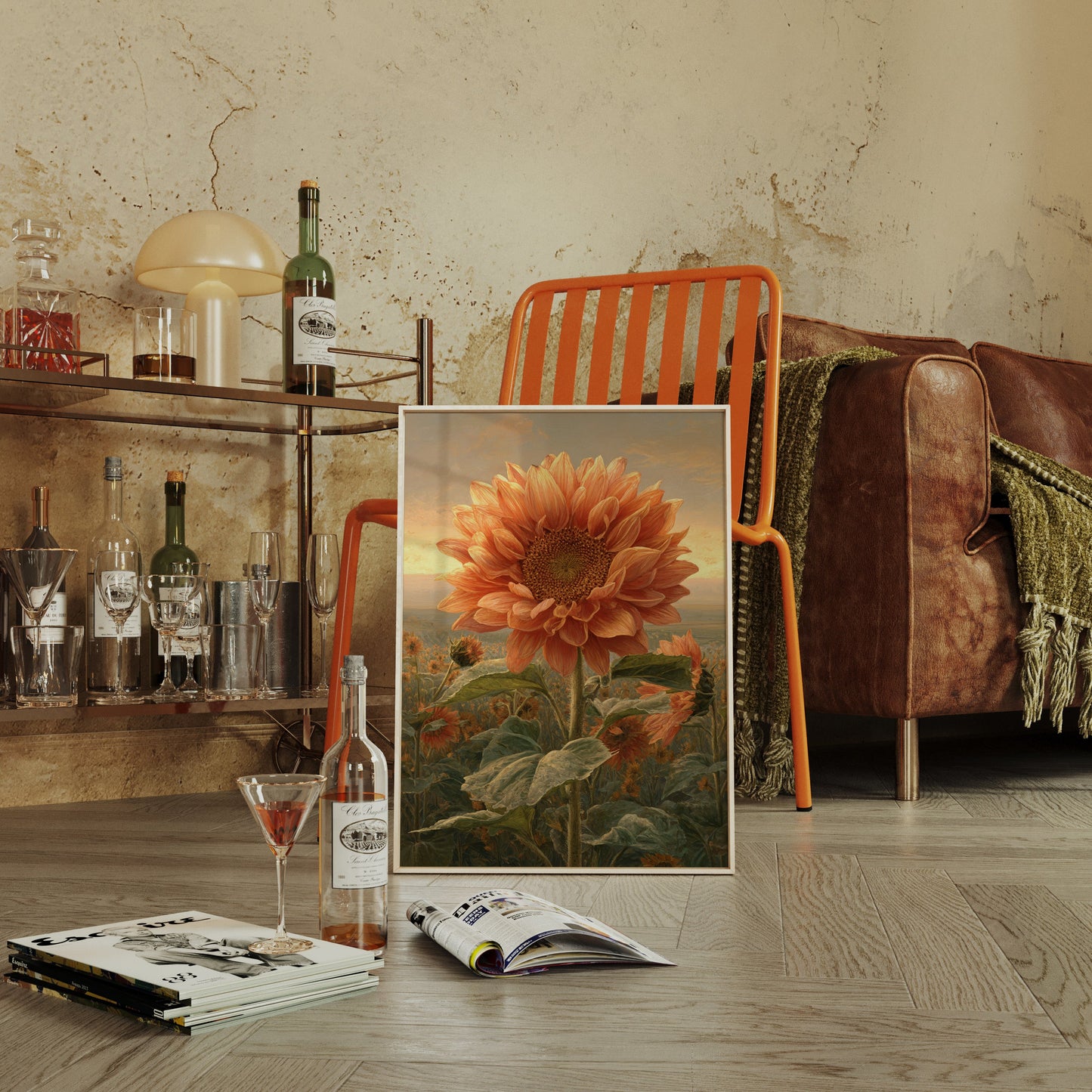 Sunlit Petals Embrace the Day