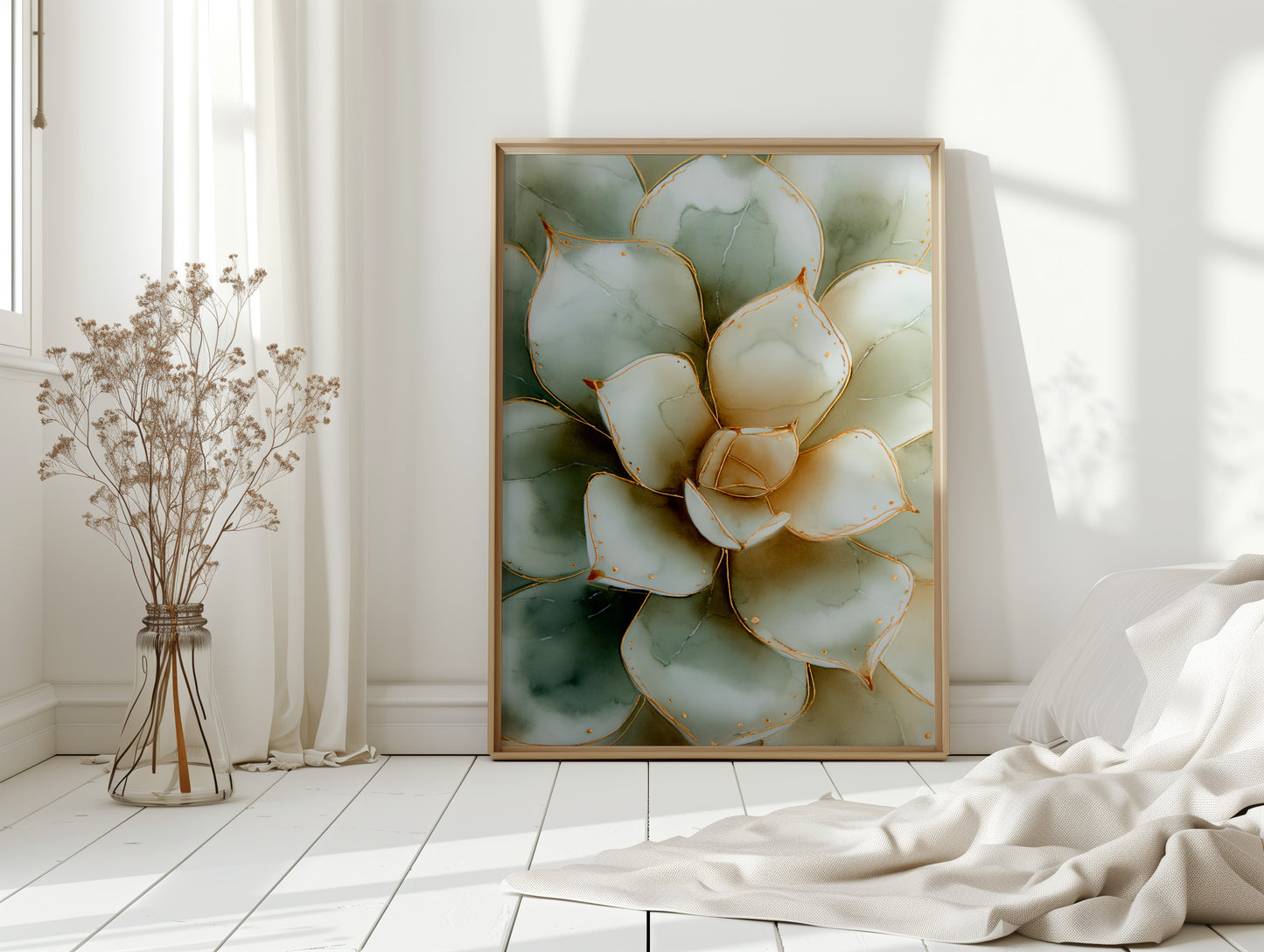 The Succulent's Silent Embrace