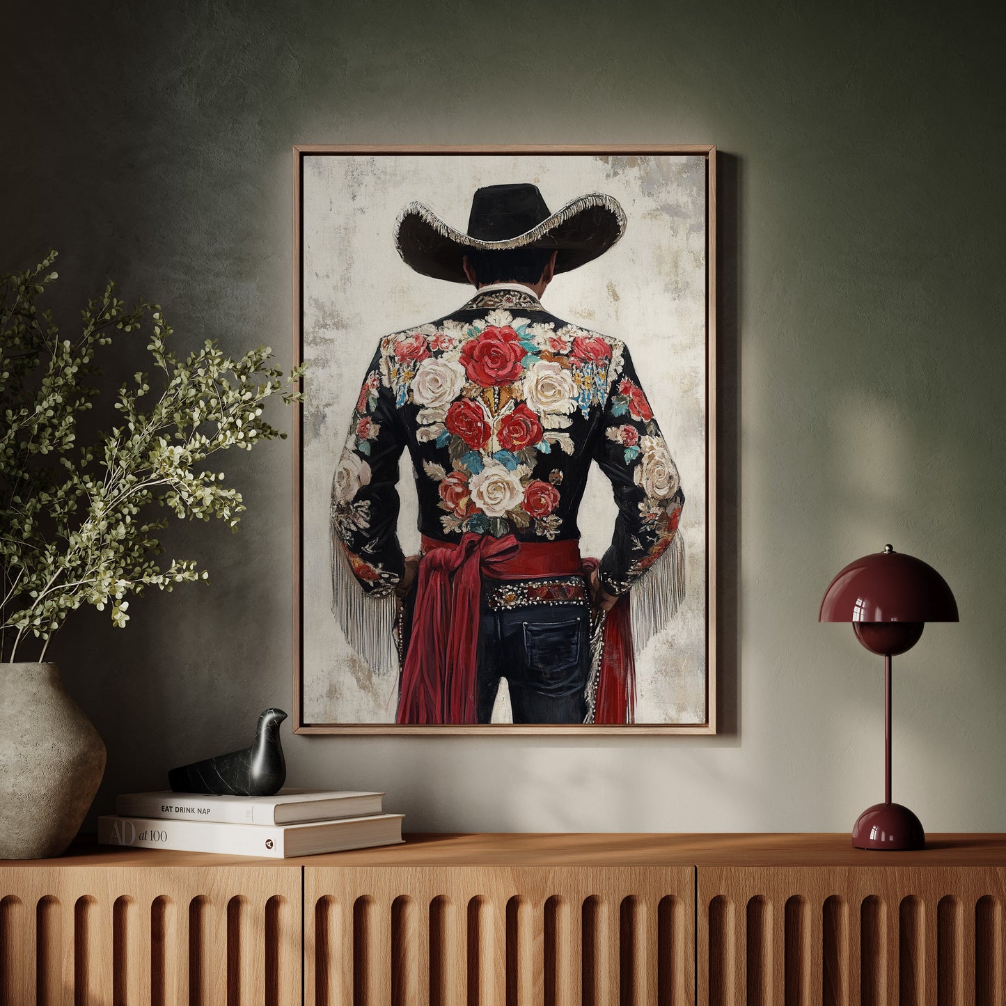 Crimson Frontier Cowboy