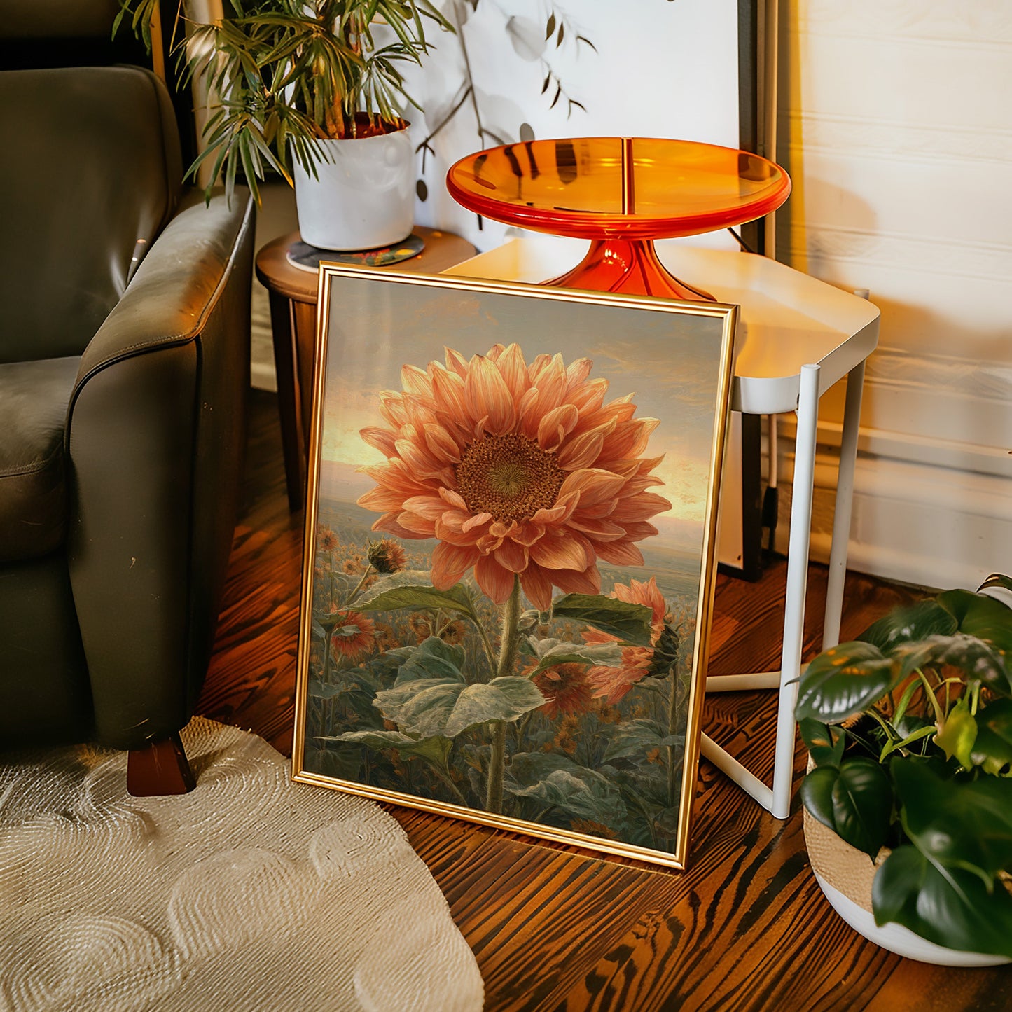 Sunlit Petals Embrace the Day