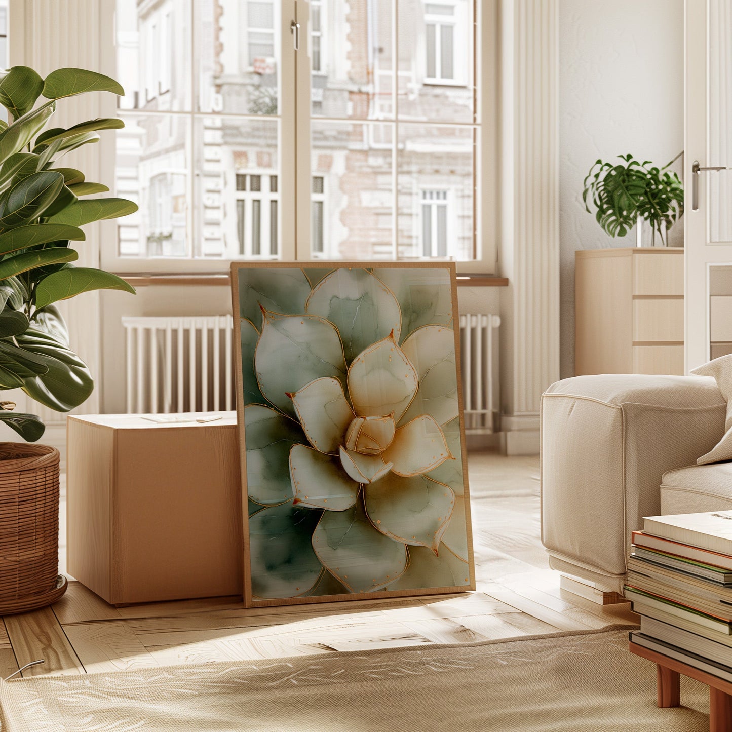 The Succulent's Silent Embrace