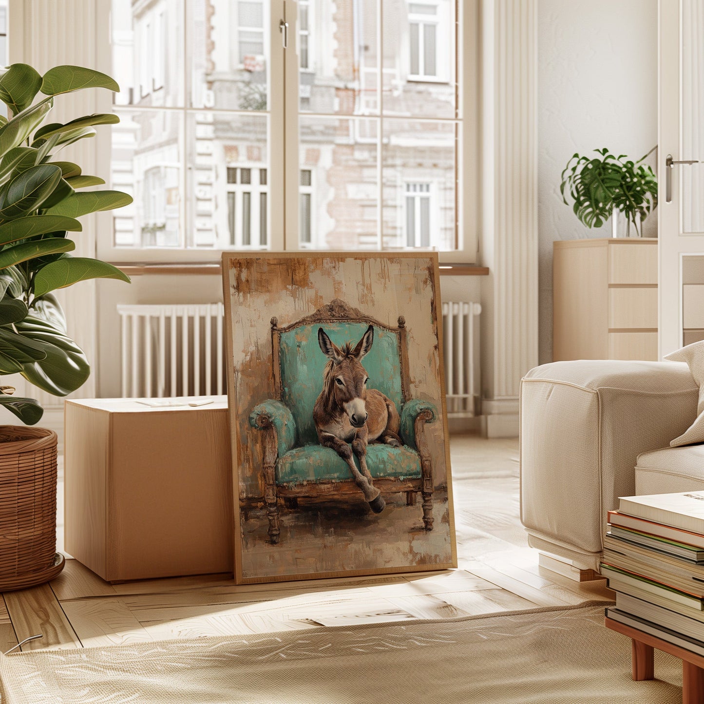 Turquoise Donkey Reverie