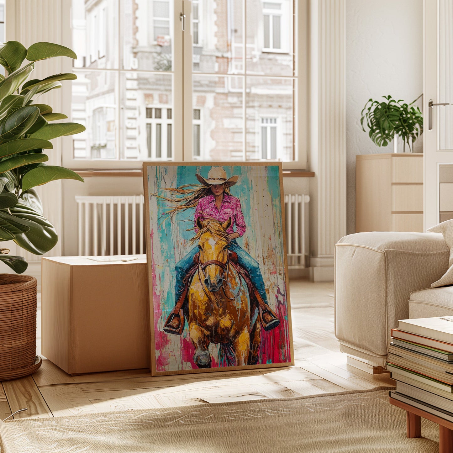 Ride Through Sunlit Colors